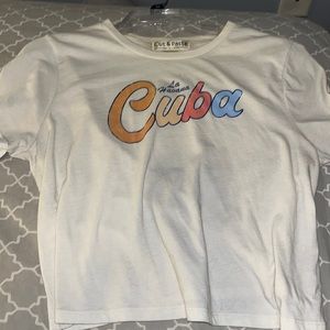 Cropped Cuba T-Shirt
